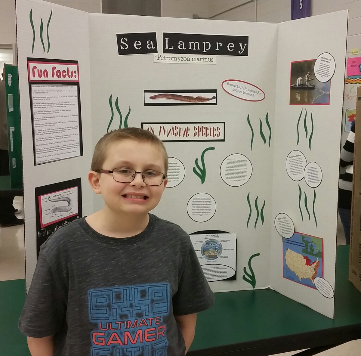 mslanenga's tweet photo. All their hard work showed at the Invasive Species Fair today. #futureecologists #WeAre126 #hg126 https://t.co/KiVfjyg1nY