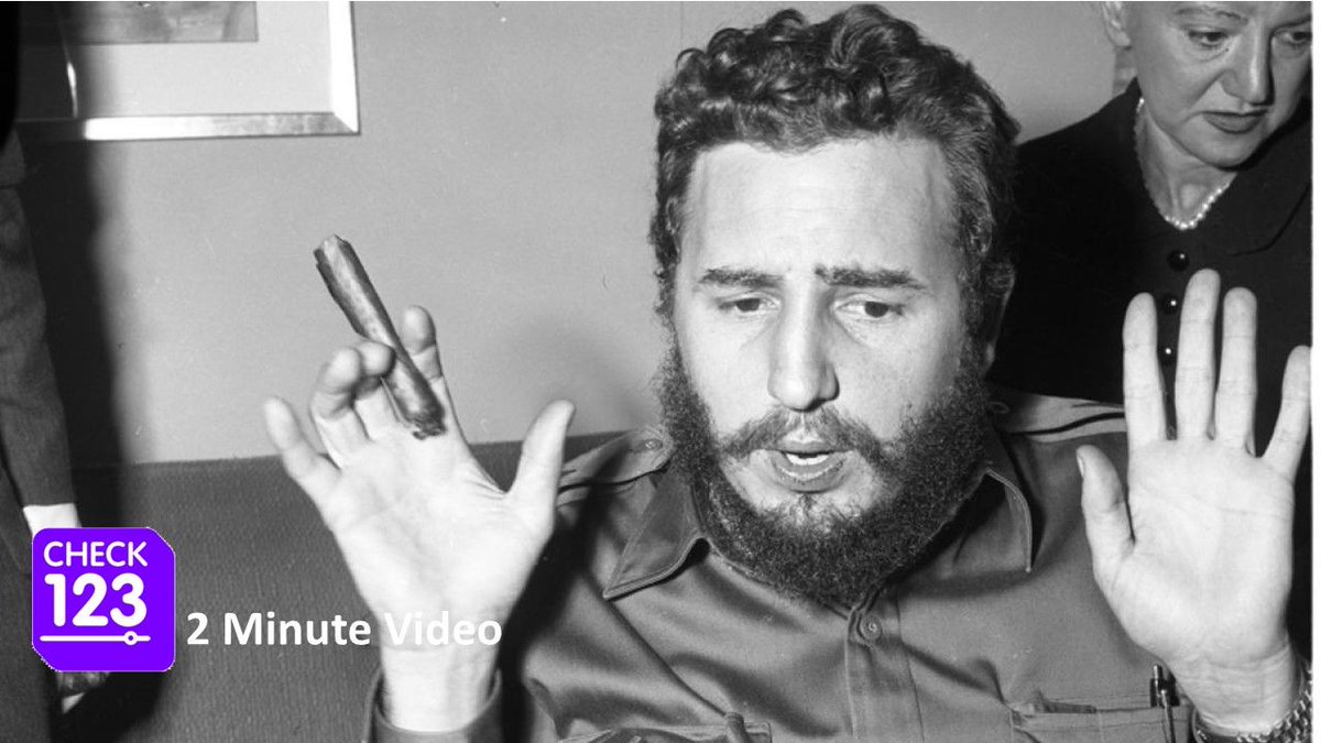 Check123H's tweet image. How Many Times Did The CIA Try To Assassinate Fidel Castro?
Video: check123.com/videos/9589-fi…
#history