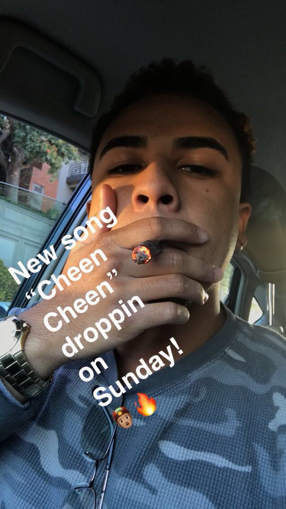 Sawhee_415's tweet photo. New single βCheen Cheenβ Ft. @27jordangarrett comin out on Sunday #blackinese #CheenCheen #sahihrankz #FNN #jordangarrettmusic #newsongalert https://t.co/mviWdFdVnQ