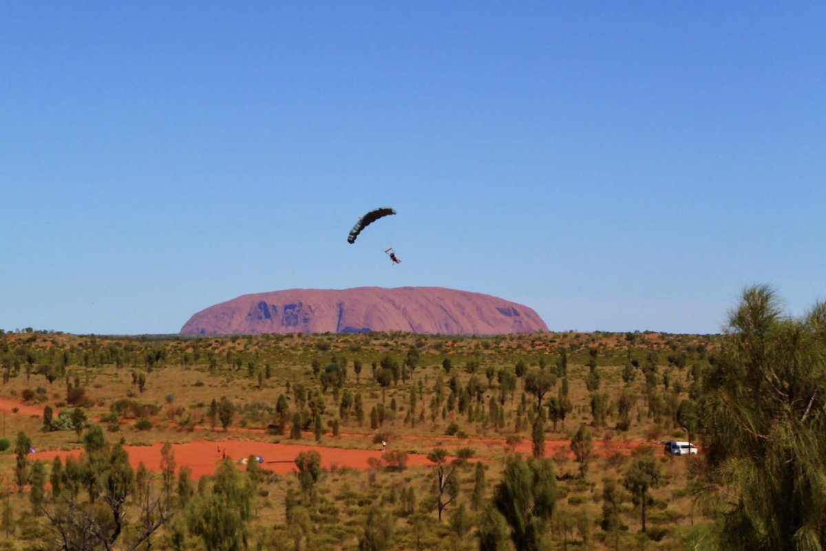 Another day at work with Skydive Uluru :)

Photo credit: Viola