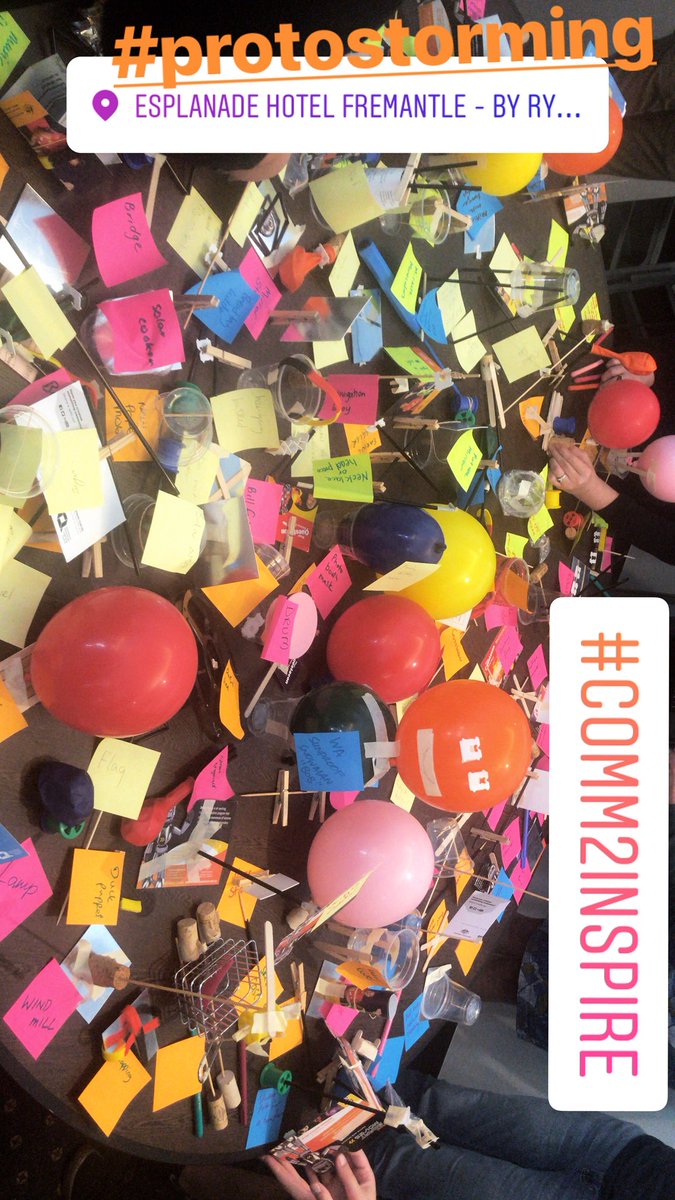roapaula's tweet photo. #protostorming @ #comm2inspire yay! https://t.co/419q0IGZJq