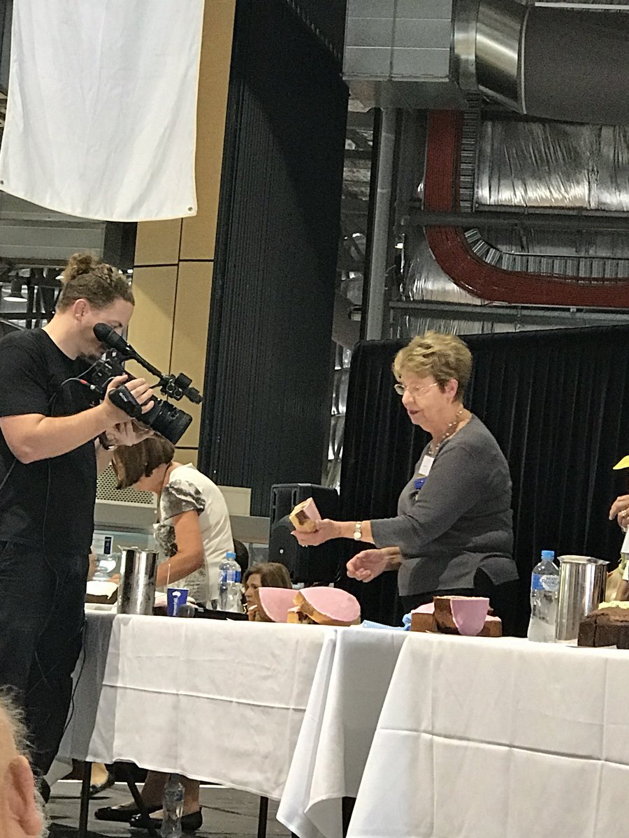 RegionalCath's tweet photo. @eastershow high drama at the perishable cooking competition had @RegionalCath on the edge of her seat #myeastershow #sydneyroyaleastershow #visitnsw #regionalnsw #cakejudging #marblecake https://t.co/weJAYak3B6