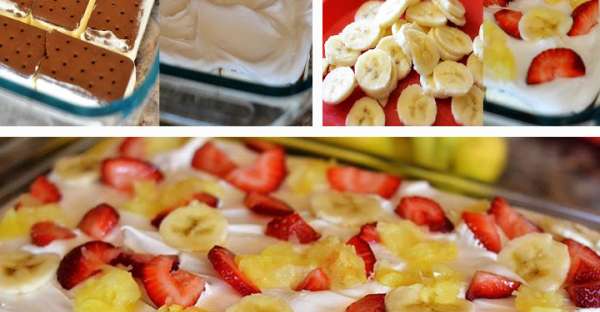 GrammaLuvs2Cook's tweet photo. Banana Split Cake https://t.co/pBNB8Q6TRk https://t.co/YCo9eKFdft