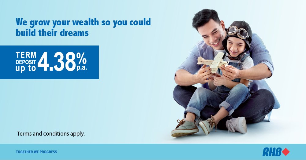 Rhb Group On Twitter Start Paving The Way For Your Children S Dreams With Higher Rates Of Up To 4 38 P A When You Save With Either Rhb S Fixed Deposit Account Or Commodity Murabahah