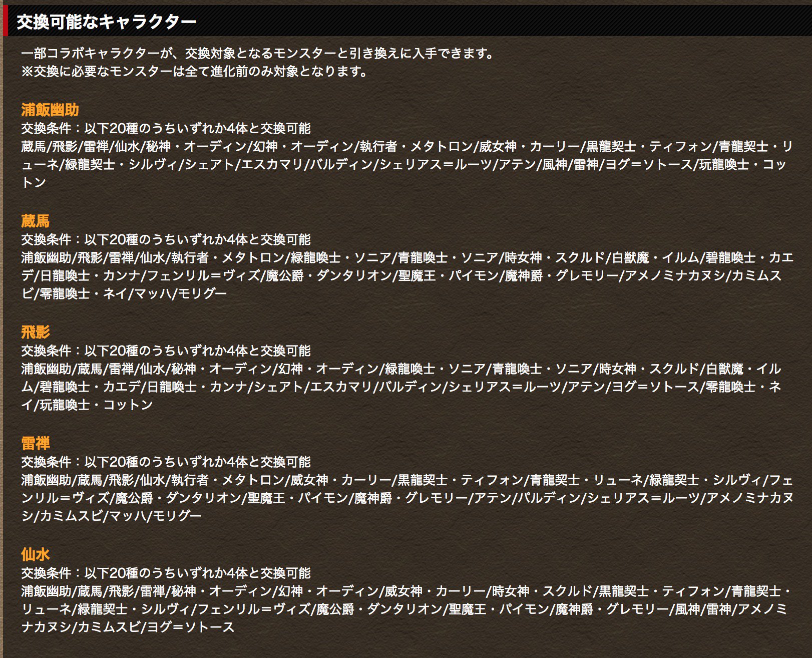 パズドラ攻略 Game8 ハジドラ速報 幽白コラボは 6のみ 6フェス限と交換可能 パズドラ T Co Tnwghcwcgz Twitter
