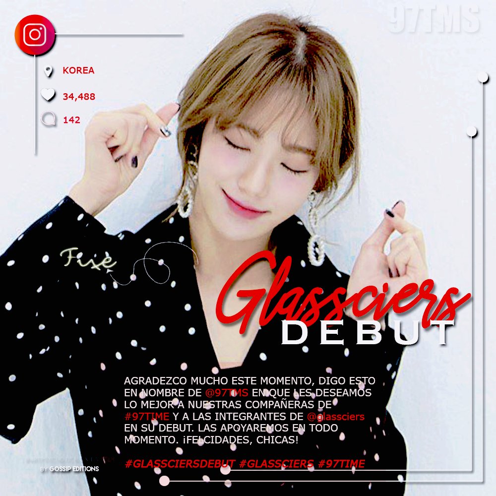 witchfk's tweet photo. ✎ · #GLASSCIERSDebut

Un poco tarde, pero muy agradecida por tan bella invitación. Realmente complacida por su debut y en maravillada de tan excelente talento grupal. ¡felicidades! #97TIME estará para ustedes chicas, son increíbles, cuiden de nuestra Bellet y de ustedes. https://t.co/adxuyAppue