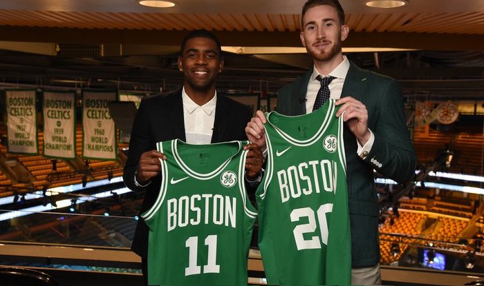 Happy Birthday to Kyrie Irving and Gordon Hayward. 