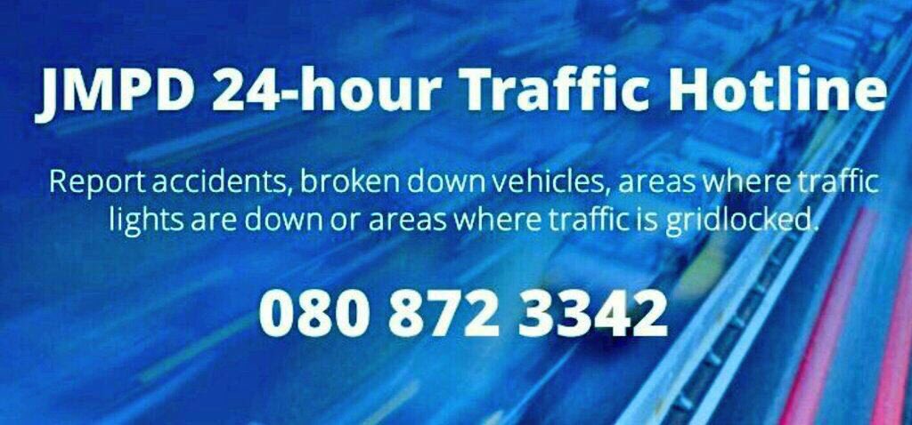 MichaelSun168's tweet image. All JMPD Units will be out to ease traffic congestions today due to the continuous rain and EMS on standby for all emergencies. Pls drive carefully and report any incidences.