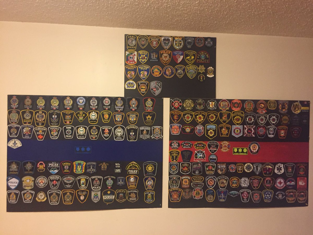 Ptsdpatches's tweet image. Thanks to an @AlbertaSheriffs friend of mine was able to add to my coin/patch collection!! #Fightptsd #Patchcollecting!!!  And thanks to @HayRiverFD for the patches !