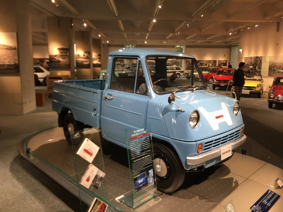 John Snyder Also At The Honda Collection At Twin Ring Motegi Is Honda S First Truck That Came Even Before Its First Car The 1963 T360 Check Out That Engine Placement