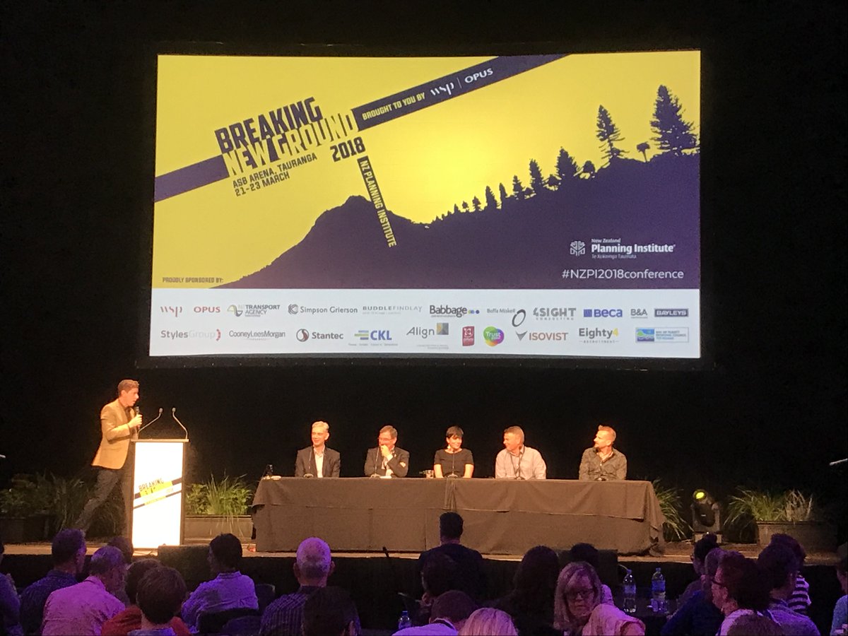 ALIGN_NZ's tweet image. Nick Williamson of Align Limited filled in for a Minister today at the 2018 NZPI Conference Panel Discussion - featuring Nick, Minister David Parker, Minister Phil Twyford, Erin Barnes &amp;amp; Professor Paul Spoonley. Chair Wallace Chapman #NZPI2018Conference @NZ_planning @mashmatrix