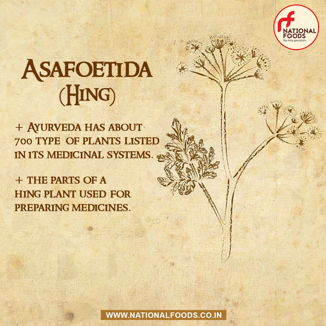 National Foods on Twitter "Hing is also a very old spice. Ancient