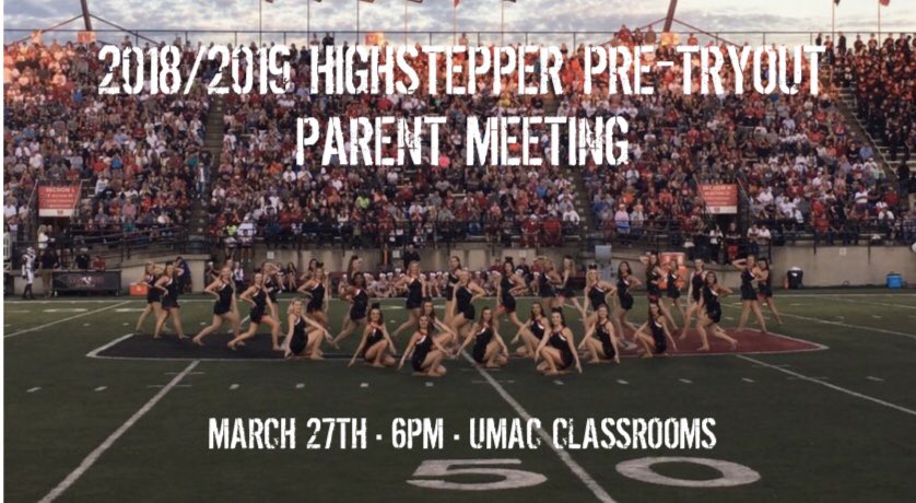 UVHighsteppers's tweet photo. We loved getting to know our #SpiritSisters from Owasso Pom last summer but performing w/ them for the first time before a sold-out crowd? AMAZING!
Current 7th-11th Graders can get more info & pick-up a tryout packet on 3/27 @ 6pm! π―ββοΈβ€οΈππ» #UnionHighsteppers #TryoutTime https://t.co/9o6K3X7MHj