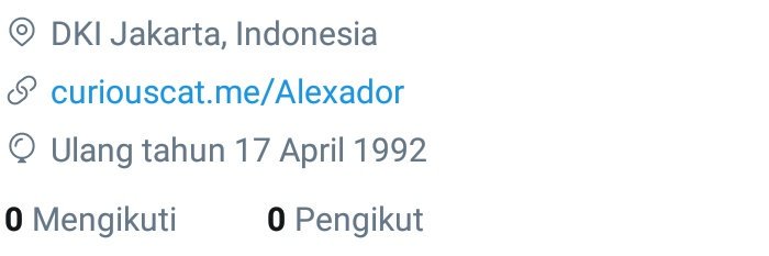 " Yah.. akunnya mabok. "