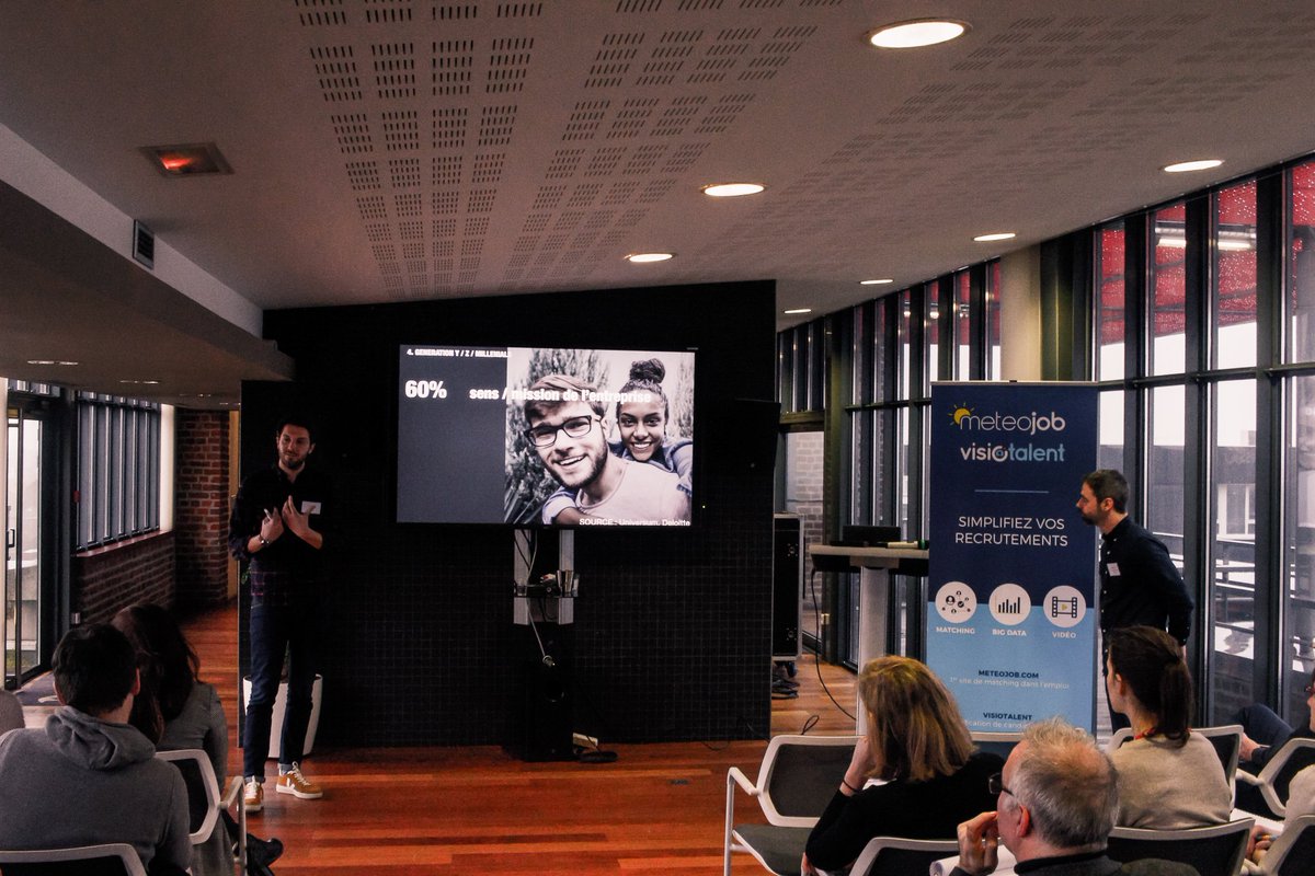 Visiotalent's tweet image. Après #Paris, nous étions hier matin avec @AssessFirst 🦄 à @euratechnologie à #Lille pour notre deuxième #LearningBreakfast &quot;Construire un parcours de présélection efficace&quot; ! 💬 #RH #Recrutement