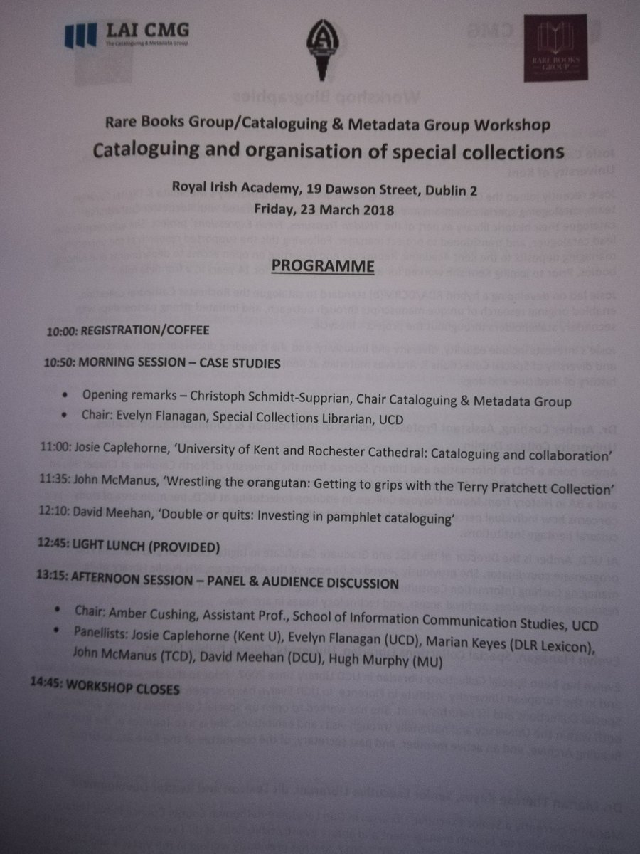 librarianintown's tweet image. This is why you should go to #libraryconferences #terrypratchett @Darktechmage