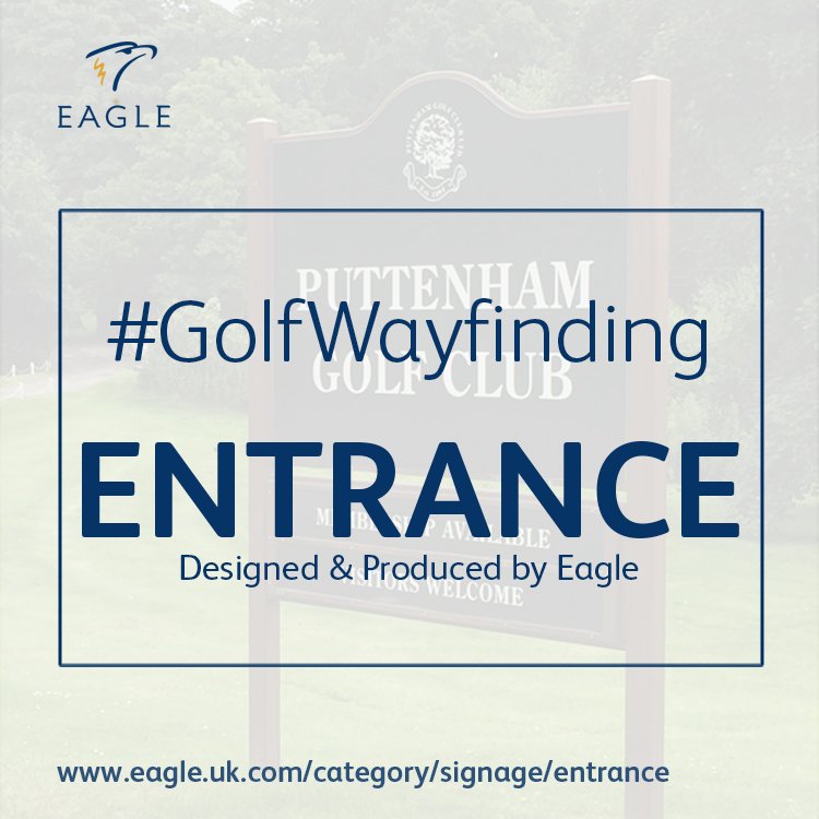 eaglegolfuk's tweet photo. #GolfWayfinding What does your entrance sign say about your Golf Club?
The Entrance sign sets the tone and there are a variety of design &amp; material options. A substantial hardwood frame with well-designed  graphics creates the right kind of impression. https://t.co/XChK11LYUj https://t.co/AxfdlhmveV