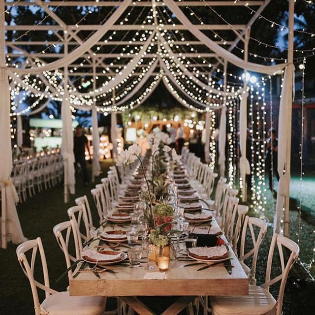 Wedding beauty via @weddingforward #beautiful #wedding #boho #bohochic #style #love #dream #light #dinner #stunning #instagood #instasty...