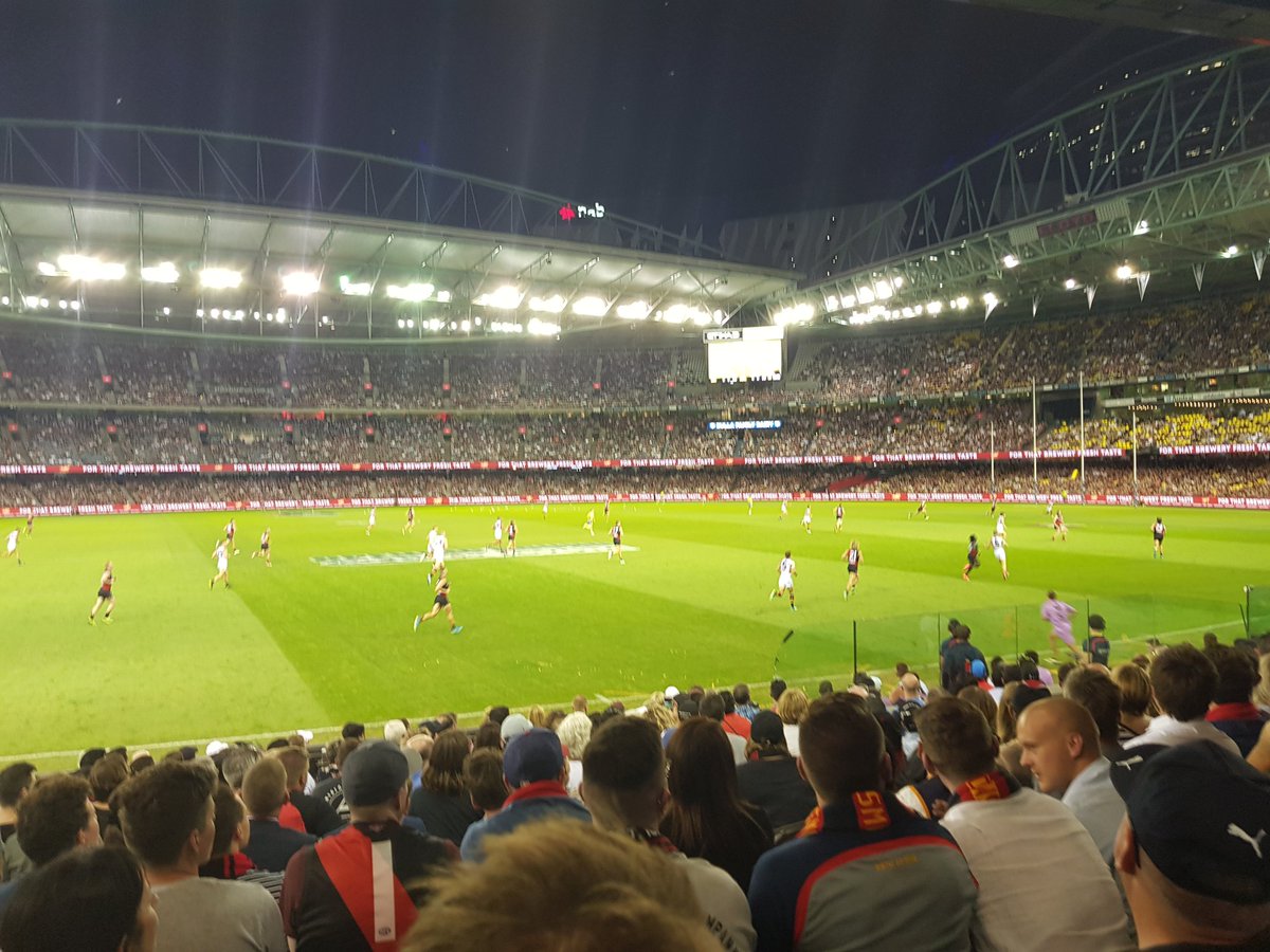 nicokemp's tweet image. First AFL game!