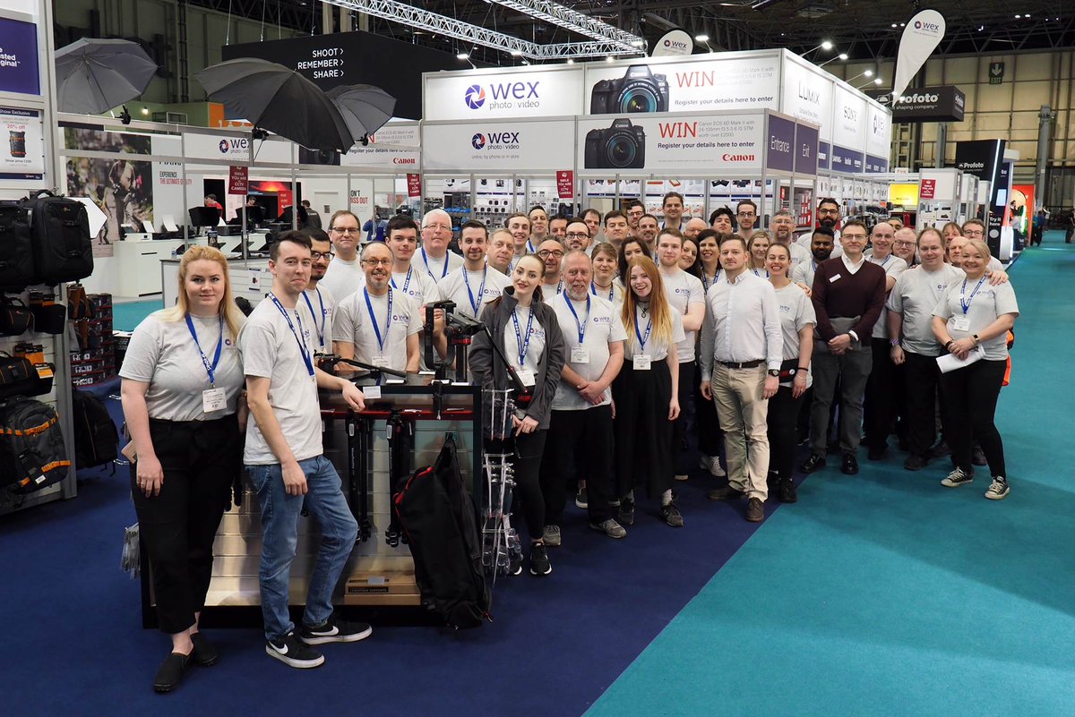 wextweets's tweet photo. What a great show! A big thank you to everyone who visited our stand at @ukphotoshow 2018, from the whole Wex Photo Video team: https://t.co/J0XPyLmRgf
#TPS2018 https://t.co/Fjnuv7AySw