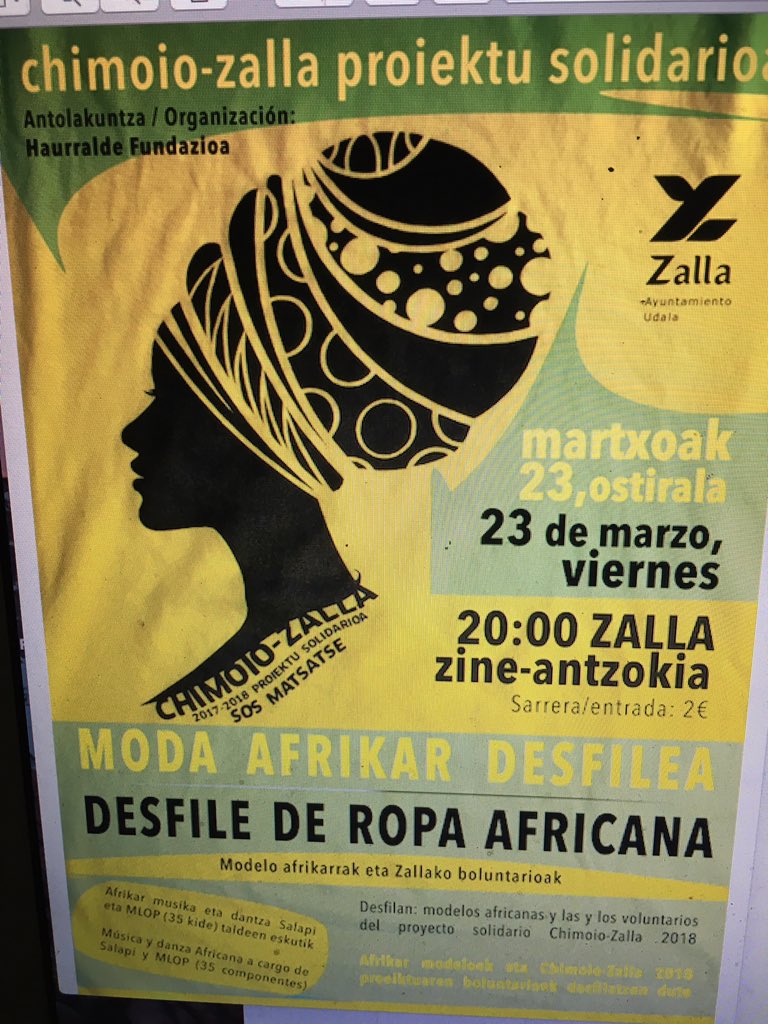 haurralde's tweet photo. Hoy #equipaHaurralde #Backestage #2FashionWeek #Africana en #Zalla https://t.co/H4WOWVncEt