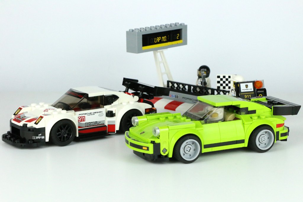 lego speed champions porsche 911 rsr & 911 turbo 3.0