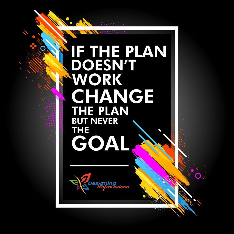 Designing Impression (@desigimpression) on Twitter photo "If The Plan Doesn't Work Change The Plan But Never The Goal"
Visit β goo.gl/4kua8q
β care@designingimpression.com "If The Plan Doesn't Work Change The Plan But Never The Goal"
Visit β goo.gl/4kua8q
β care@designingimpression.com