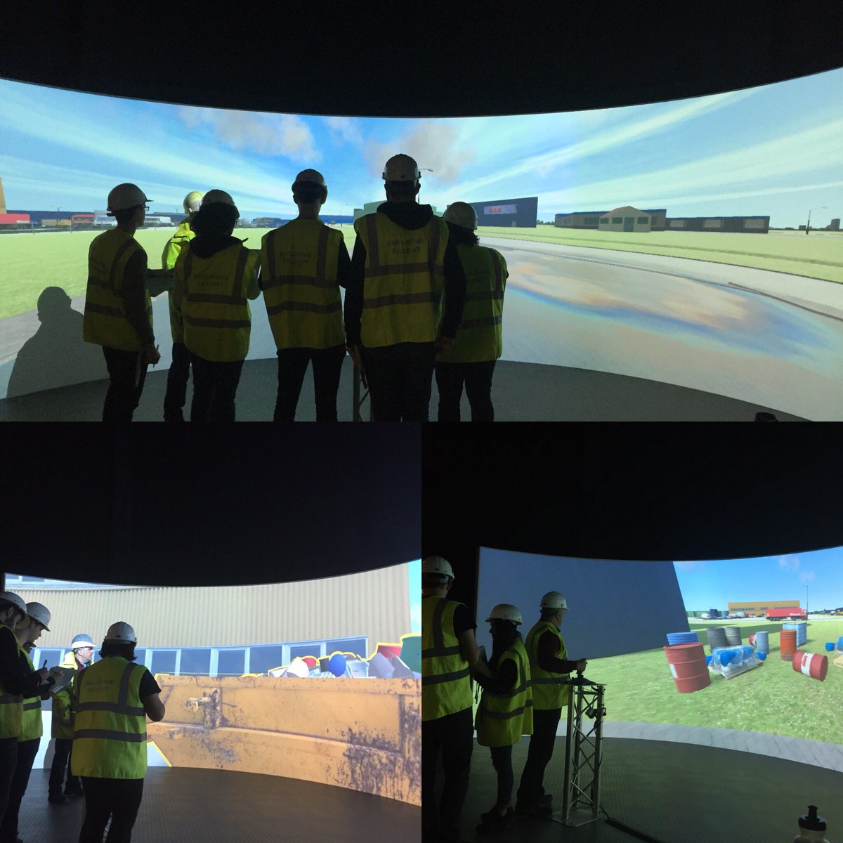 DrEmmaH's tweet photo. @covunieec @covuniece students really getting into their Environmental Management & Auditing simulation in our XVR Sim centre with @SustainPath #environment #EMS #auditing #auditpractice #XVR https://t.co/NoBqZlYLK7