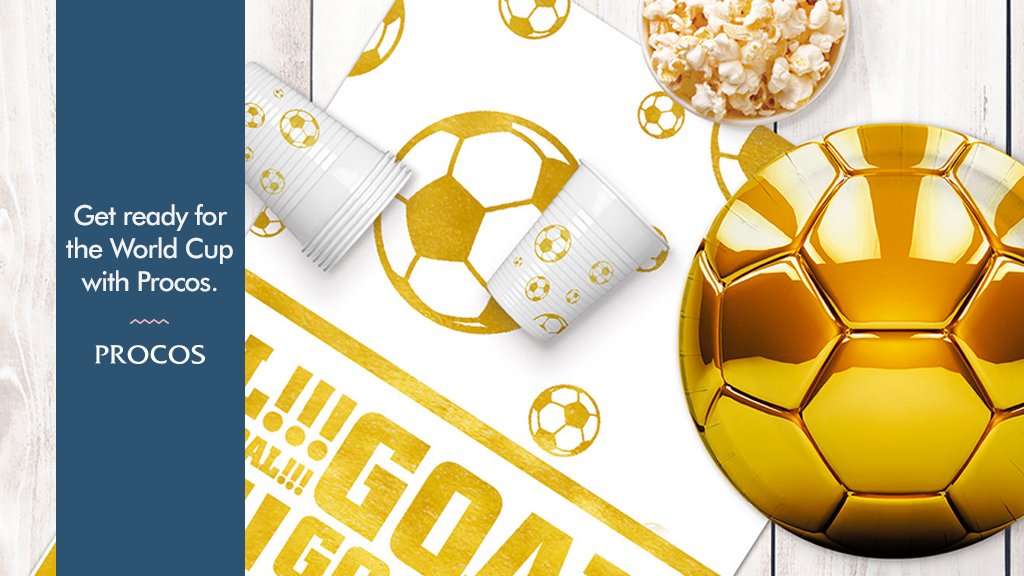 Procos_SA's tweet photo. Get excited about the football #WorldCup with Procos, we've got a number of ranges to help you capitalise on the sporting event of the summer. Visit our website today to find out more. https://t.co/n1ASKmT10g https://t.co/ZFnGUnI9M0
