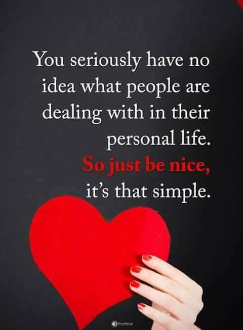 It's so easy yo Just Be Nice!!