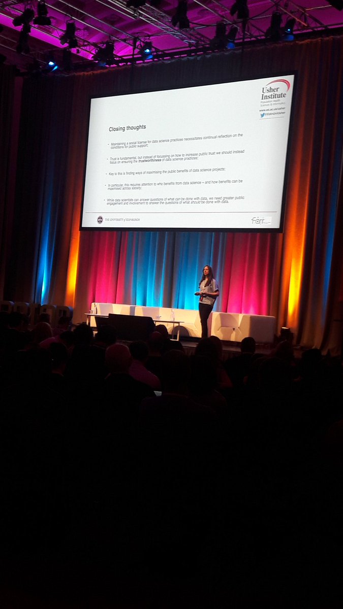 FutureXGlobal's tweet image. &quot;Data Scientists should listen to what the public says and make themselves trustworthy.&quot; #DataSummit18 #Datafest18
