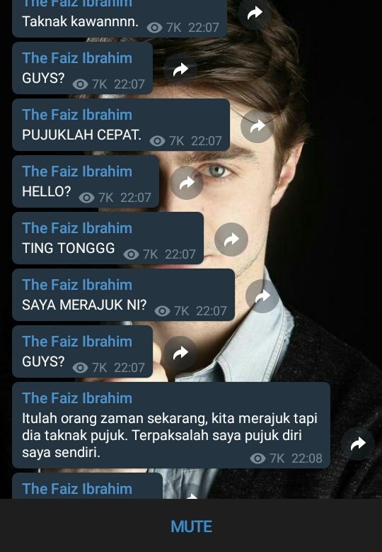 MissChichi8's tweet photo. aq rase an...kalau laa channel ni boleh dibalas...kompem ramai yg pujuk @thefaizibrahim kannn??😪 https://t.co/HI2B1FrmgA