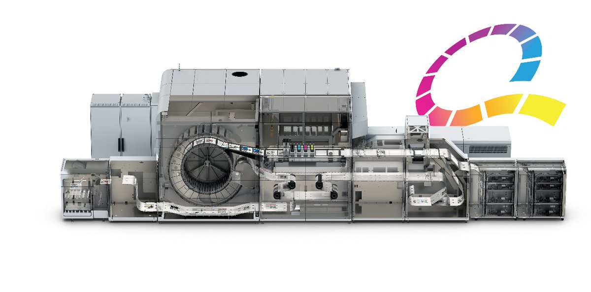 CanonProPrintUK's tweet image. #UNLEASHPRINT with new iQuarius MX inks extending the applications range of our Océ VarioPrint i-series technology. Find more information here: bit.ly/2FOlXfl