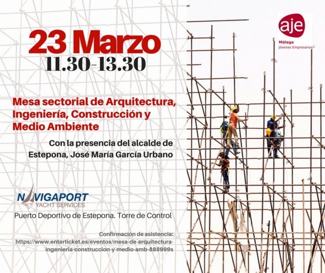 ajemalaga's tweet photo. #BuenosDías y #FelizJueves 😊
Hoy estamos en #Estepona 🌅 con nuestra mesa de #Arquitectura #Ingeniería #Construcción y #MedioAmbiente, acompañados por su alcalde @JMGarciaUrbano
🕦 11.30 horas
🛥️ Sede de #Navigaport Torre de Control Puerto Deportivo
👇https://t.co/00RlDLz2DC https://t.co/dTlgK7VMBD