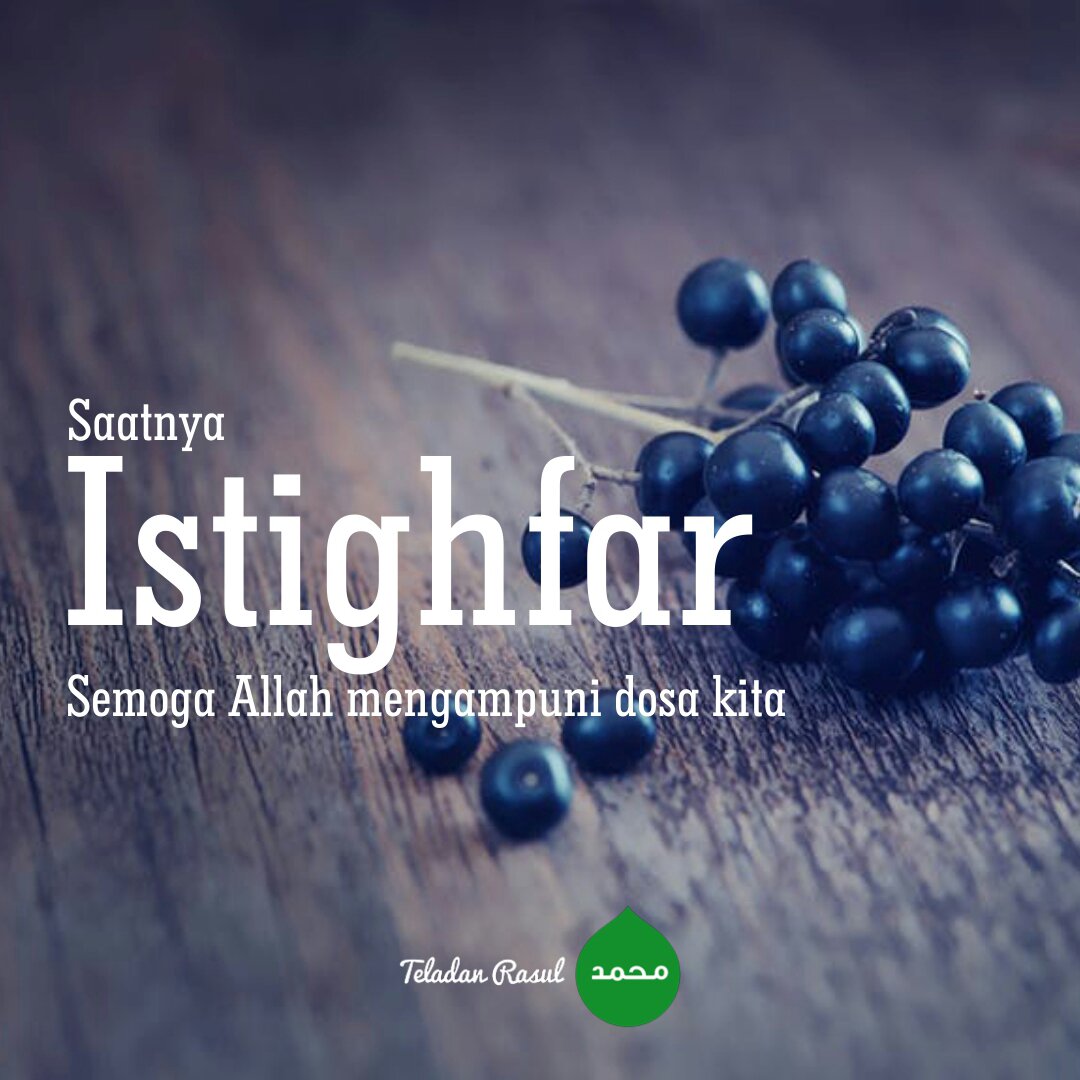 Semoga Allah mengampuni dosa kita . . #TeladanRasul