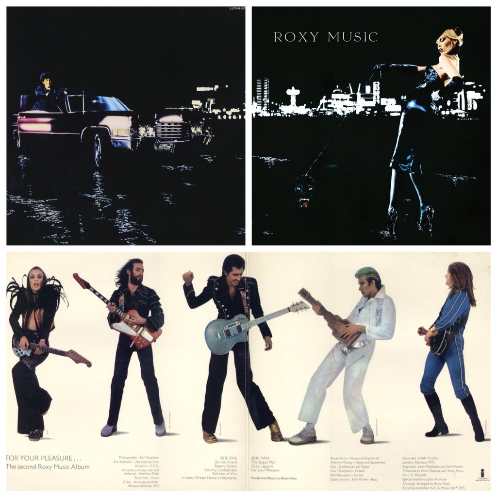 Twitter 上的Brian Eno News："Roxy Music's second album, For Your Pleasure, was released on this day 45 years ago #BryanFerry #BrianEno #music #history @philmanzanera https://t.co/Bm8T61gPuG" / Twitter