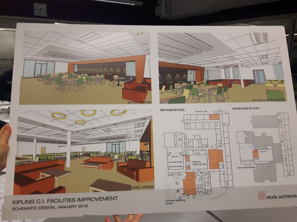 sarah_CIC's tweet photo. @KVW_Residents NAP meeting on Tueaday had Principal from @TDSB_Kipling show us the new renovation in place for the school. Great things happening around KVW neighbourhood  thabks to amazing dedicated residents and grassroot organization like @GetTogetherTO  and @ecc_cic and ESS https://t.co/uSQwzyFXWU