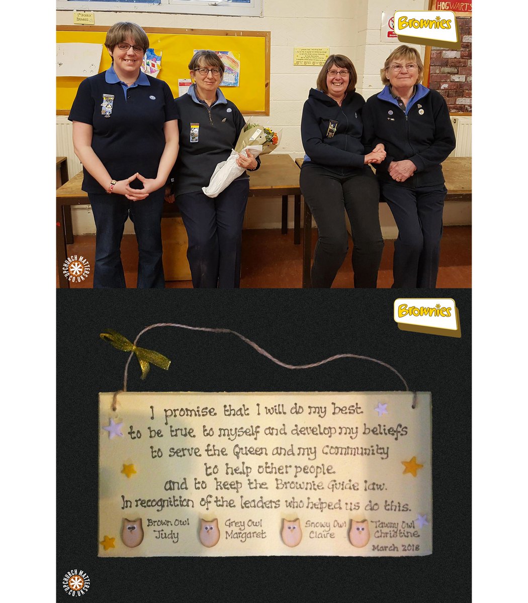 Upchurch Brownies and Guides

As you will have read, 3 of the Owls are retiring &amp; another Owl is moving to Rainbows in Sittingbourne at Easter.

What next for Upchurch Brownies?

Brownies are not closing, but are just having a bit of a makeover.

 More ☞ bit.ly/2DOzscN