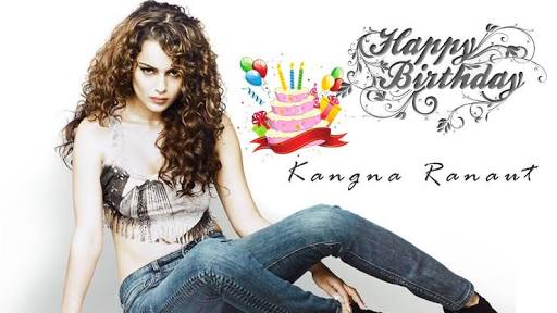  Happy bday kangna celebrating your 31st birthday    Stay blessed 