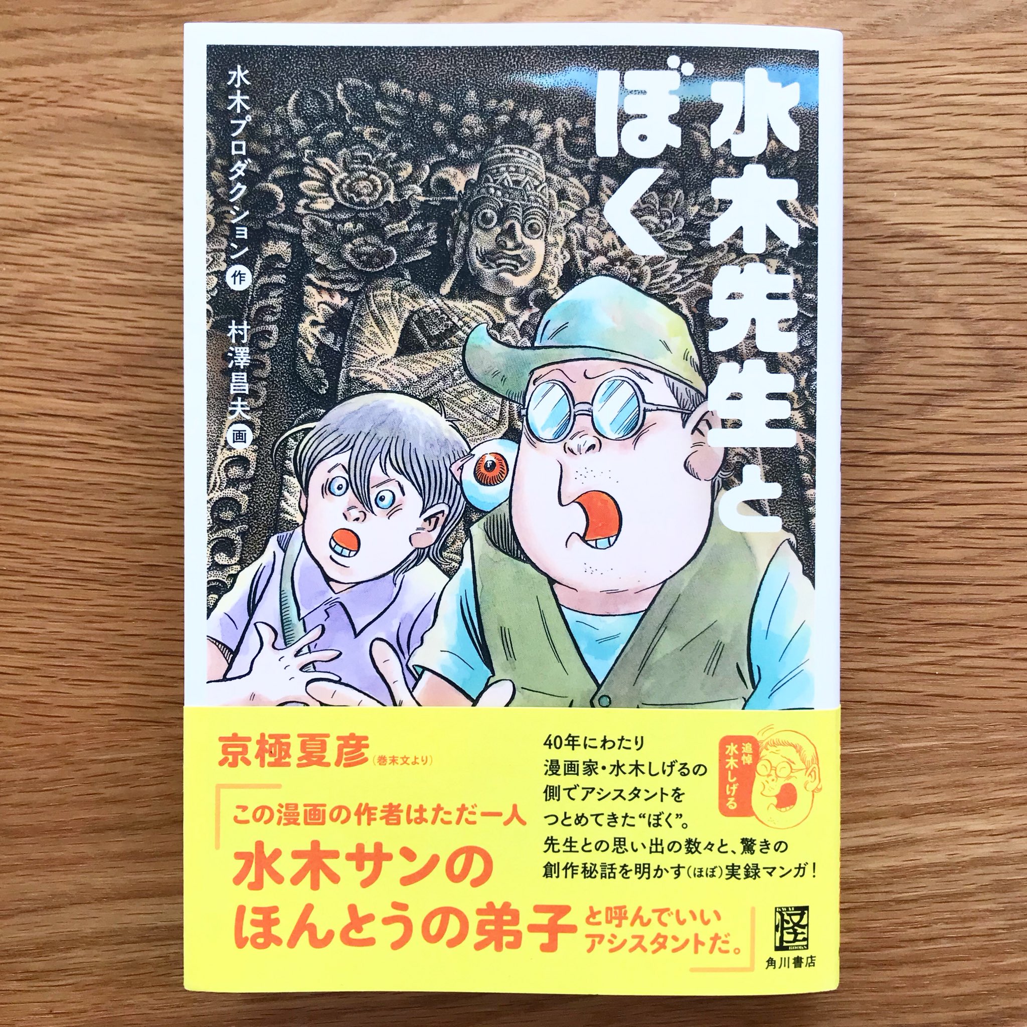 松永良平 水木先生とぼく 水木しげるのアシスタントとして40年を過ごした村澤昌夫さんの自伝的な漫画 アシスタント を始めた時期が 水木さん的には大成功後の停滞期で エッチ路線の鬼太郎などを描いていたり 連載がなくなったり その時期の貴重な