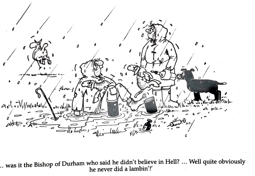 It sure has felt a bit like this these last few weeks,Sleet,Snow,Rain then Floods,by hey just another #lambing time #HenryBrewis #lambing18