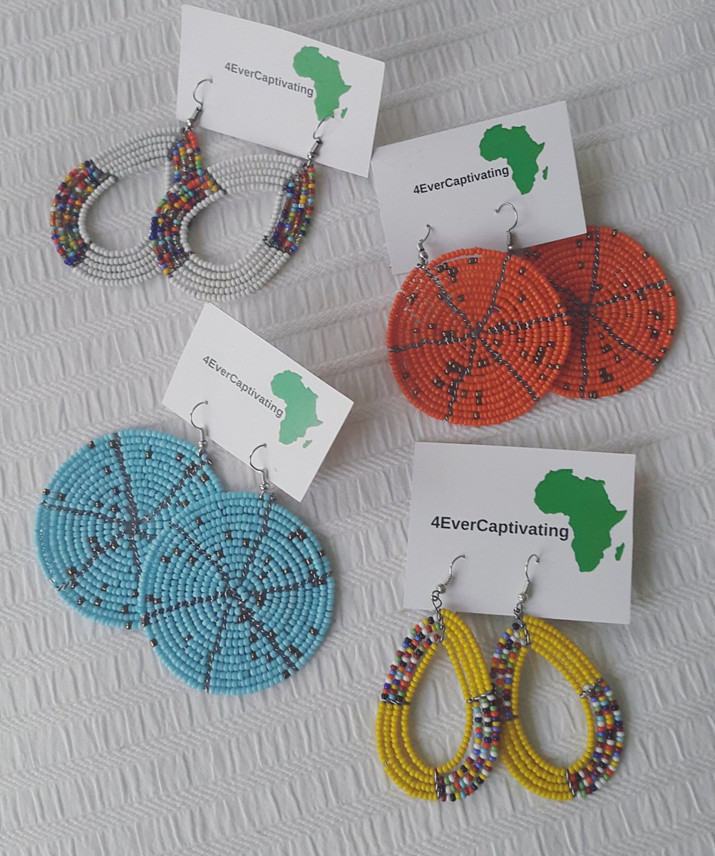 4EvaCaptivating's tweet photo. Earrings from as little as R60. Choose your shade #accessories #eargasm #4EverCaptivating 
For orders and enquiries:
DM / 4evercaptivating@gmail.com https://t.co/tNY69eUqPu