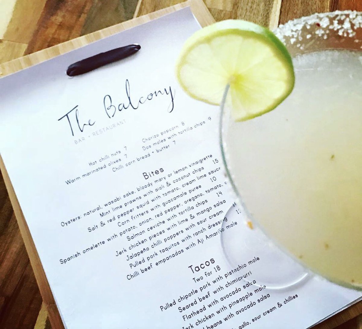 Where to go when tomorrow’s fun is over? @thebalconyterrigal for #tapas and #margarita of course!! 🍸How good would it be to turn up there with one of 3 $50 vouchers to spend??? Come see #SteveKilbey tomorrow night and you might win one in our #luckydoorprize draw 🍀
