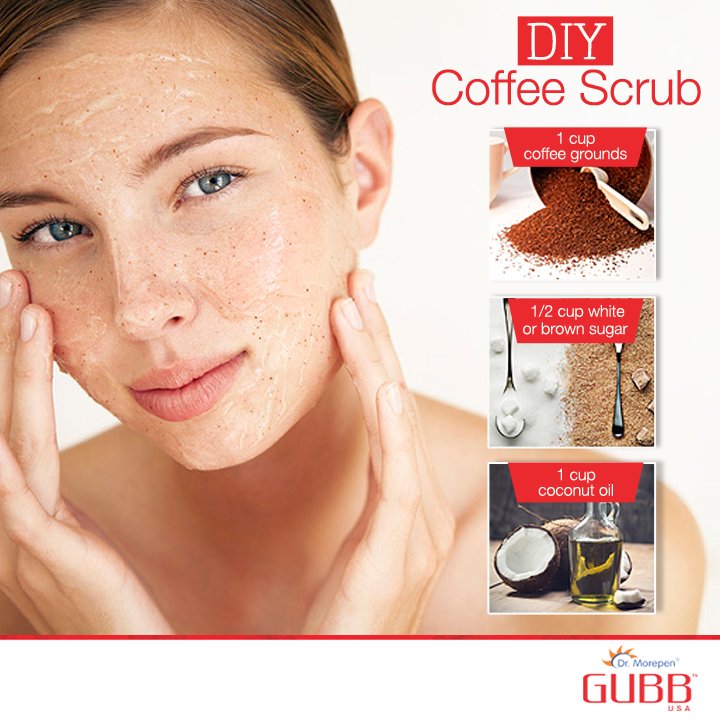 GUBB_USA's tweet photo. Are you a coffee addict? Try this DIY Coffee Scrub recipe at home! We hear it is great for reducing cellulites. #GoNatural https://t.co/5dXdDd5fuE
