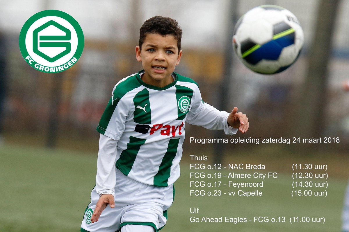 DerbystarBal's tweet photo. Jeugdafdeling FC Groningen speelt uiteraard ook met de @DerbystarBal ! Voor uw vereniging een unieke aanbieding, wedstrijd- en trainingsballen? Informeer naar de mogelijkheden, info@mutasport.nl #voetbal #fcgroningen #muta https://t.co/qhmJOxOHjP