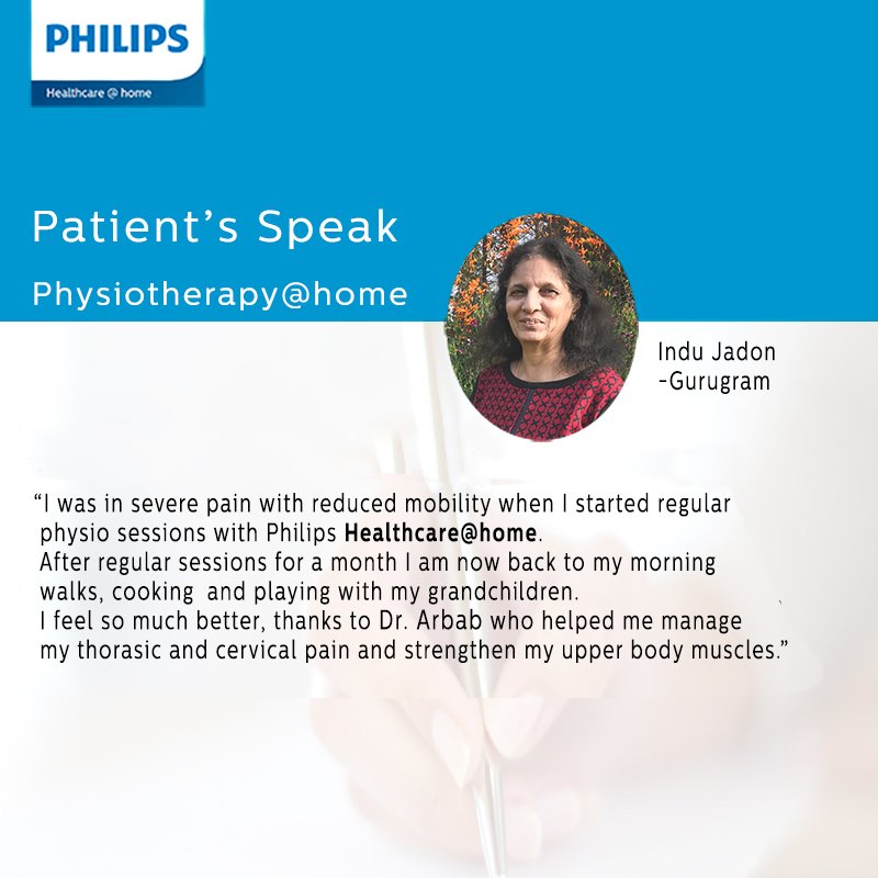 Philips India Healthcare@home tweet media