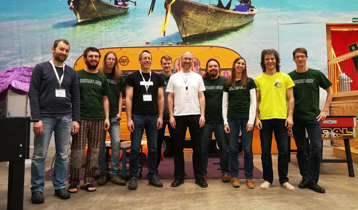 Sniffer_sun's tweet photo. Greetings from the @OSGeo #CodeSprint to all #grassgis friends out there!!! We have been pretty busy: https://t.co/MGbIKNwCZp
#foss4g #gis #opensource #community #fun by #OSGeo via @c0nvey https://t.co/AIGdsIwpiI