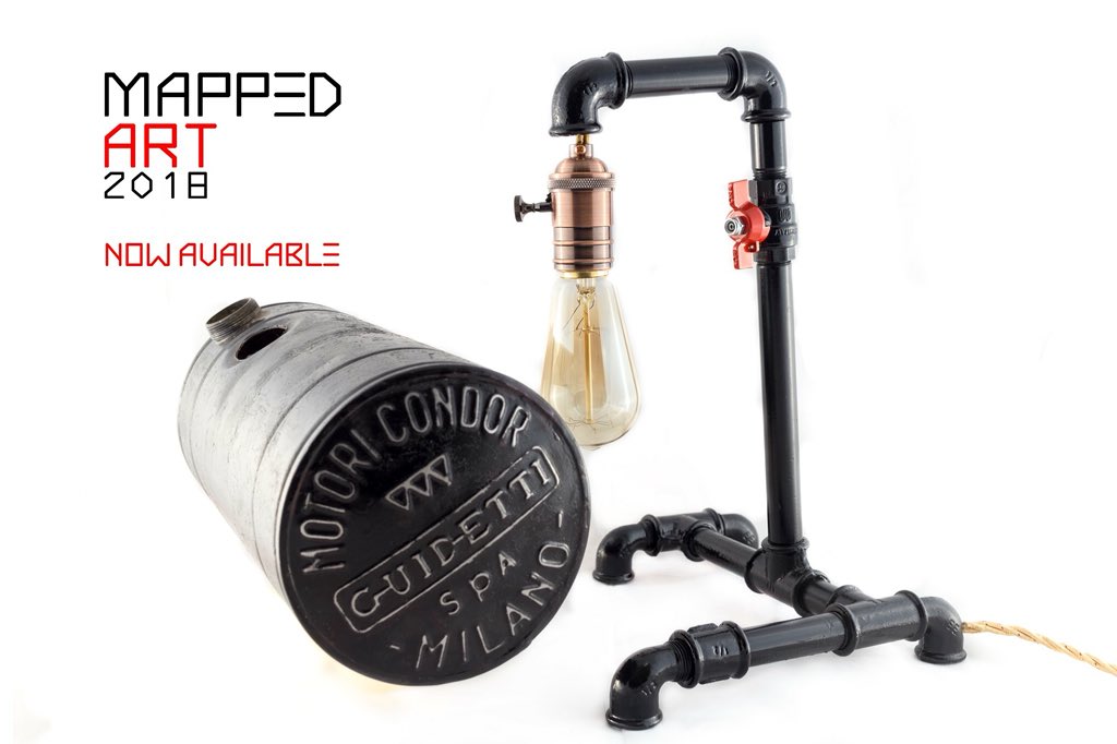 Mapped_ART's tweet image. First 2018 creation is now available!!! 
New Handcrafted Lamp by Mapped Art Lab.�

BUY NOW @ mappedart@gmail.com  #fashion #amazing #cool #style #art #design #paint #modern #contemporary #colorful #photography #followme #furniture #pantone #lamp #iron #composition