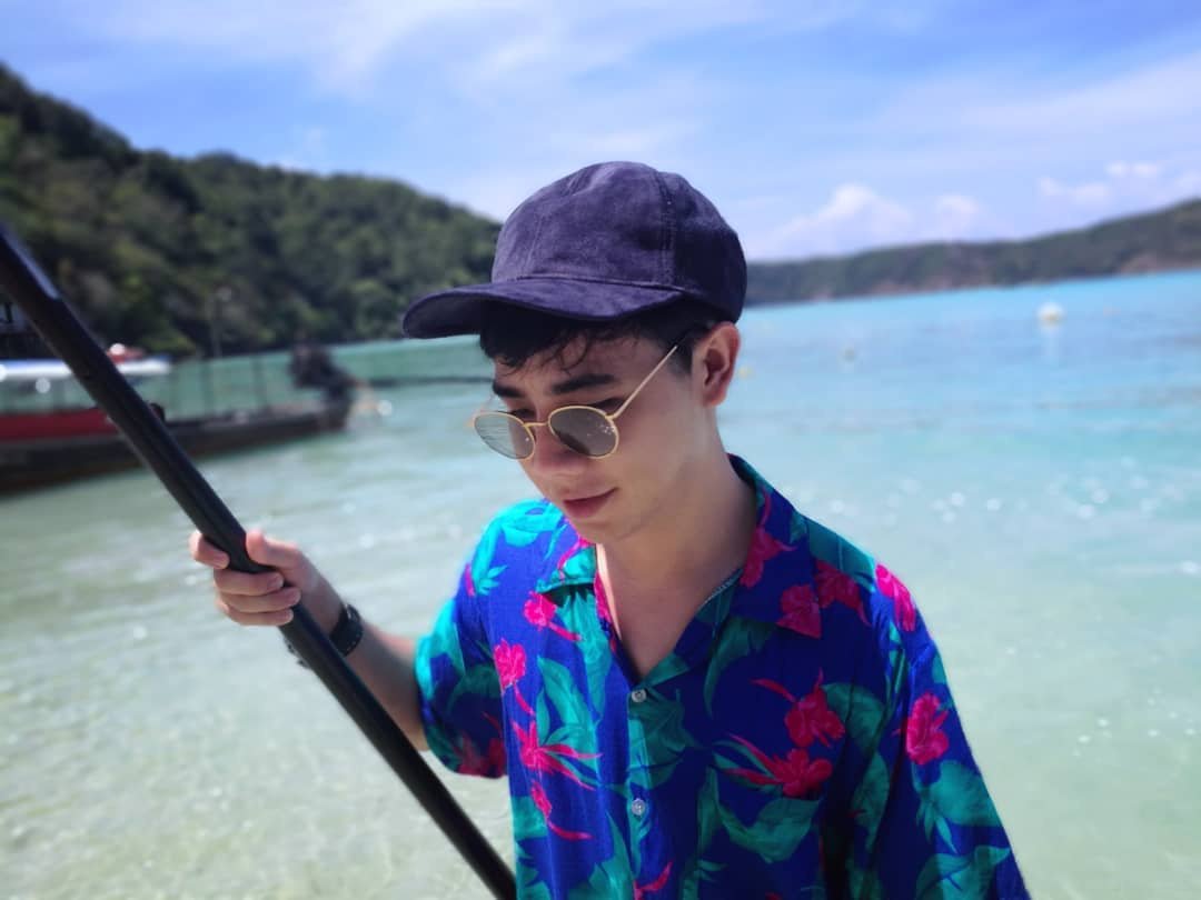 KimbumNk_FC's tweet photo. เพราะอากาศมันร้อน ใจจึงมาทะเล https://t.co/K8DfPuPjI9