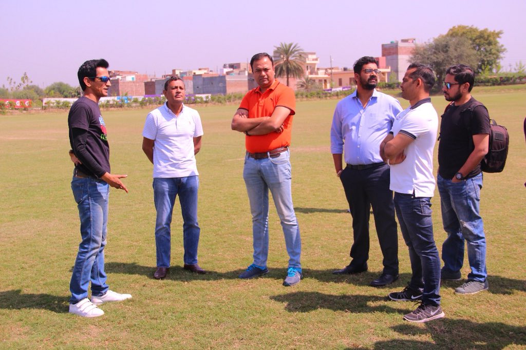 minervapunjabfc's tweet photo. 📸 We’re glad to host Mr. Kushal Das, General Secretary of AIFF &amp; Mr. Sunando Dhar, C.E.O of @ILeagueOfficial at the Club premises in Mohali this morning 🍃⚽️ (2/3) #chakdephatte #IndianFootball https://t.co/TIUVOYKTYU